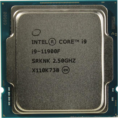 Процессор CPU Intel Core i9-11900F BOX 2.5 GHz/8core/4+16Mb/65W/8 GT/s LGA1200