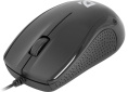 Мышь проводная Defender MB-160, оптическая, USB, 1000dpi, черный [52160]