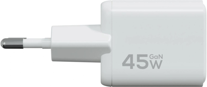 Сетевое зар./устр. Magssory ACH006w 45W (PD3.0+PPS+QC4+AFC+FCP+SCP) универсальное белый