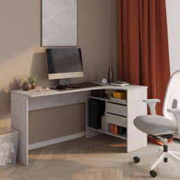 Стол компьютерный Сокол СПм-25 П, ЛДСП, бетон