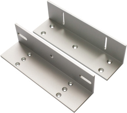 Крепежный угол ZKTeco CM-350BZ Z-образный, материал: алюминий, совместим с ответными планками электромагнитных замков ZKTeco CM-350