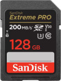 SecureDigital 128GB SanDisk SDXC Extreme Pro UHS-I Class 3 U3 V30 200/140 MB/s SDSDXXD-128G-GN4IN