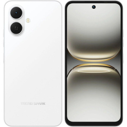 6.67" Смартфон TECNO Spark Go 2 4/128Gb,  IPS,  120Гц,  5000мAч,  белый