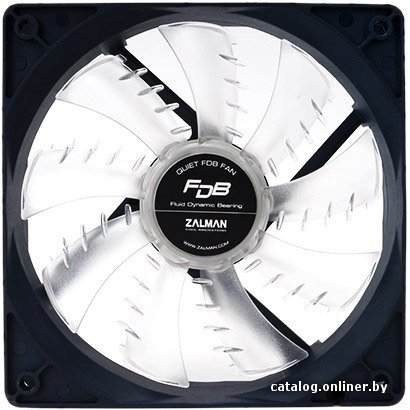 Вентилятор для корпуса Zalman ZM-F3 FDB(SF) 120х120x25 черный 3-pin 23дБ (ZM-F3 FDB (SF)) Ret