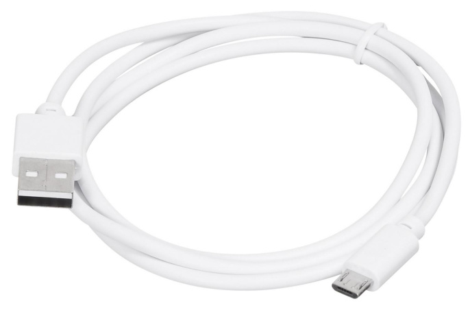 Кабель SunWind USB m -micro USB m 1м белый