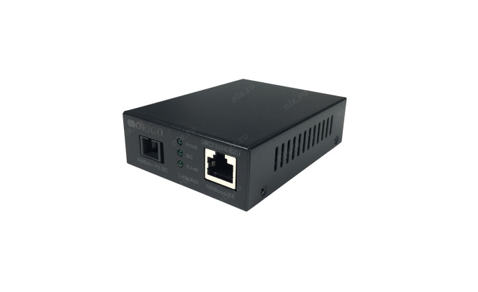 Медиаконвертер WDM  OMCF20SC-BXU/A1A, 100Base-TX / 100Base-FX SC , Tx:1310 нм, Rx:1550 нм, одномод, до 20 км