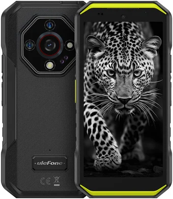 Смартфон Ulefone Armor X32 6+128 Vivid Green/5.65” 90Hz 1440x720/MTK G91/4G/And14/48+20Infra+2/16MP/5500mAh