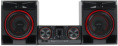Минисистема LG CL65 черный/красный 950Вт FM USB BT CL65.DRUSLLX