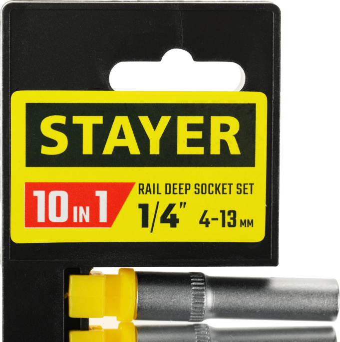 Набор торцевых головок Stayer 27759-H10 в комплекте 10 предметов