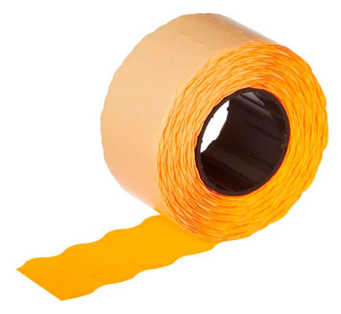 NONAME Этикет-лента 26Х12 сег.:12x26мм самоклей. 1000шт/рул упак.:10шт ассорти