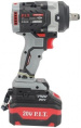 Гайковерт P.I.T. PIW20H-600A/2 (аккумуляторный, бесщеточный, 20В, 600Нм, 1/2", 3 ск, 0-2800 уд/мин, 2х4Ач)