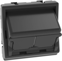 Адаптер Panduit CFPFS2SBL наклад. 45x45 Mini-Com 2