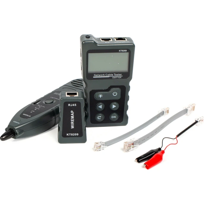 Кабельный тестер КВТ с PoE KT 8209 PROLINE 86208