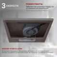 Вытяжка козырьковая MBS Crocus 150 Brown коричневый управление: кнопочное 1 мотор