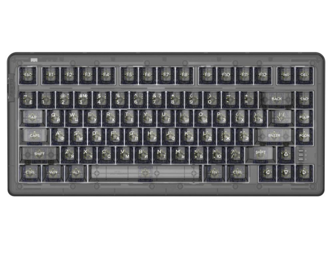 Клавиатура механическая проводная Dareu A81 Black черный , 81 клавиша, switch Firefly tactile