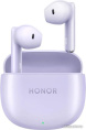 Наушники Honor Earbuds X6 Purple PET-T10 парное соединение, индикатор состояния, поиск наушников, прием/сброс вызова, управление воспроизведением, 20 - 20000 Гц, Bluetooth 5.3