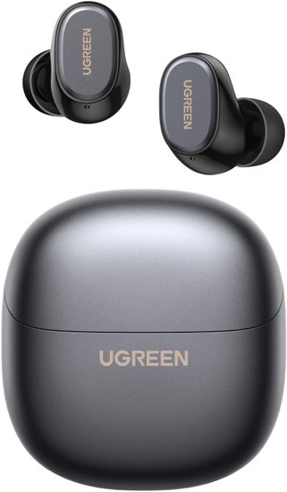 Наушники беспроводные UGREEN  Wireless Bluetooth HiTune Dots Earbuds. Цвет: черный (75628_)
