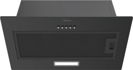 Встраиваемая вытяжка Midea MH60I301B, управление кнопочное, черный