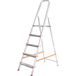Алюминиевая стремянка REXANT 5 ступенек 12-5042
