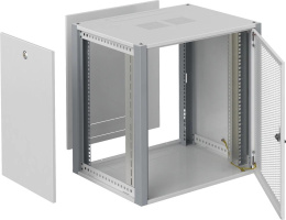 Шкаф коммутационный Sysmatrix WP 6609.730 настенный 9U 600x600мм пер.дв.перфор. 2 бок.пан. 60кг серый 450мм 20кг 450мм IP20 металл