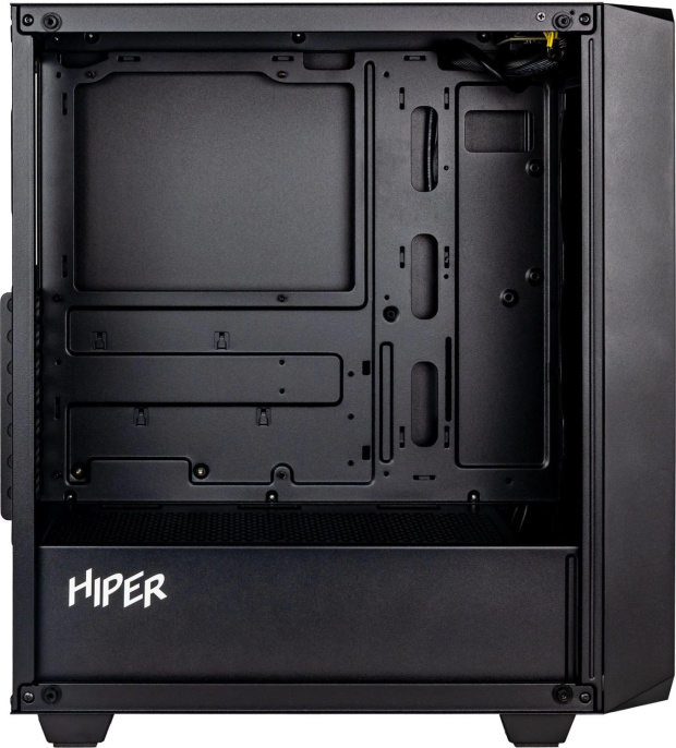 Корпус ATX HIPER BH34-1, Midi-Tower, без БП,  черный