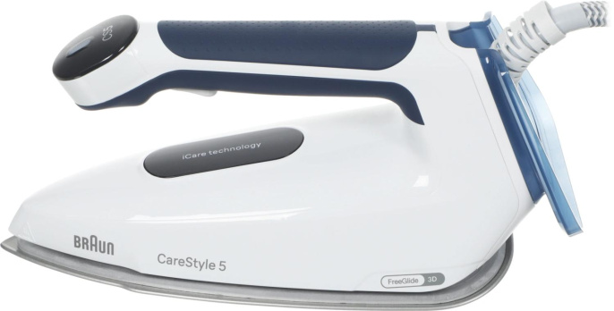 Парогенератор Braun CareStyle 5 IS5245BL 2400Вт синий/белый