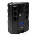 ИБП Бастион SKAT-UPS 800-AID-IN-1x9 {Line-interactive, 800/480Вт, LCD-дисплей, USB/ RJ-45, АКБ 1х 9Ач, сверху ЕВРО 3+3, МПТ} 8935