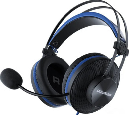 Наушники с микрофоном Cougar Immersa Essential CGR-P40S-350 проводные наушники с микрофоном, мониторные охватывающие , геймерские, 20-20000 Гц, 3.5 мм, 2x3.5 мм