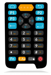 Терминал сбора данных N7 Cachalot Pro II Mobile Computer 4GB/64GB with 4" Gorilla Glass Touch Screen, 29 keys keyboard, 2D CMOS Duo Near & Far range Mega Pixel imager with Laser Aimer, BT, GPS, NFC, 4G & WiFi, Camera. Incl. USB cabl N7-PRO-W4-E2