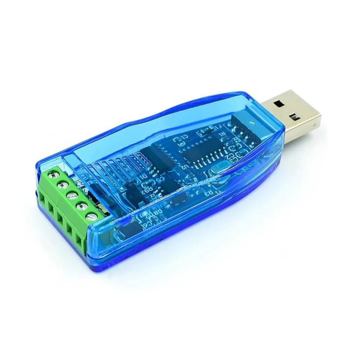 ORIENT UAS-105, адаптер USB Am to RS485, винтовой разъем 5 конт. WCH CH340, поддерж.Win 8.x/10 31328