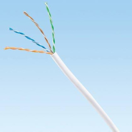 Кабель информационный Panduit PUL5504WH-EY кат.5E U/UTP 4 пары 24AWG LSZH внутренний 305м белый