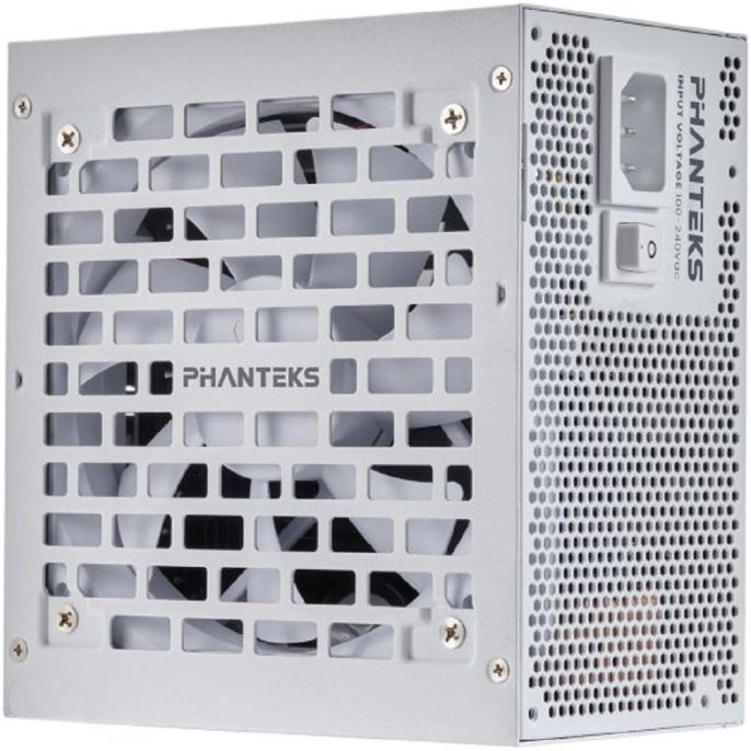 PHANTEKS Блок питания AMP BH 650W 80 Plus Bronze, ATX 3.1, APFC, 120mm Fan, White / PH-P650B_WT01