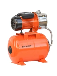 Станция водоснабжения автоматическая Skiper JET100S 900 Вт, 3100 л/ч, 24 л, нерж