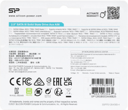 SSD накопитель Silicon Power Ace A56 SP128GBSS3A56B25 128ГБ, 2.5", SATA III,  SATA