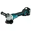 Аккумуляторная угловая шлифовальная машина Makita LXT DGA504RF