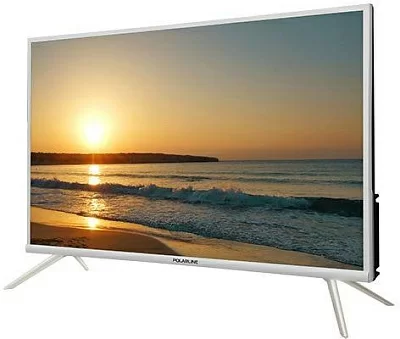 Телевизор LED PolarLine 65" 65PU51TC-SM серебристый Ultra HD 50Hz DVB-T DVB-T2 DVB-C USB WiFi Smart TV (RUS)