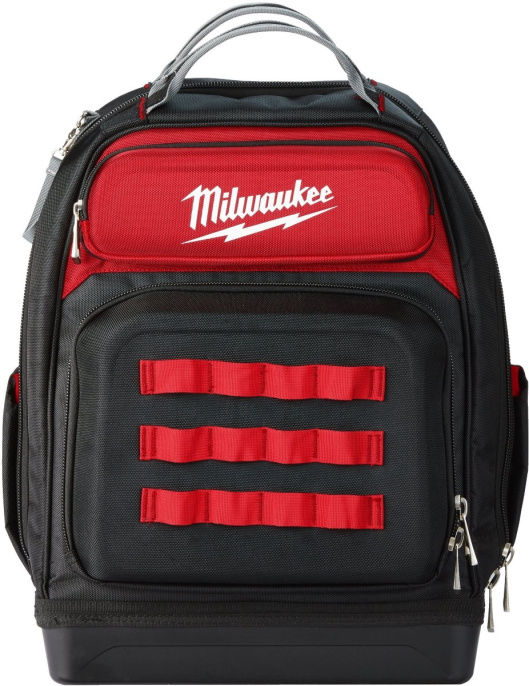 Рюкзак для инструментов Milwaukee 4932464833 материал: баллистический нейлон 1680D, твердое дно, нагрудный ремень, 48 карманов