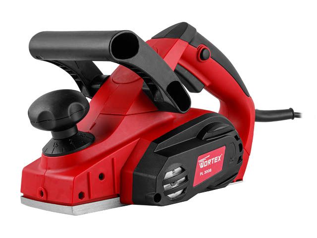 Рубанок электрический WORTEX PL 3008 в кор. 810 Вт, шир. до 82 мм, глуб. до 3.0 мм 0330059