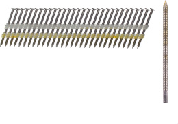 Гвозди Milwaukee 20°/90мм RS 1750шт 4932492594 гальванические, с кольцевой накаткой, полукруглая голова, для M18 FFN21