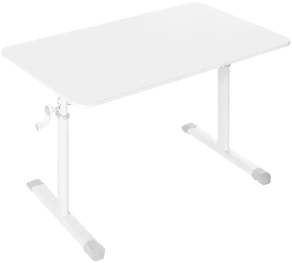 Стол компьютерный Defender Netis, с регулировкой высоты, ЛДСП, светло-серый