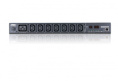 ATEN PE5208G-ATA-G Устройство распределения питания, без управления, 16A, 3.68kW, 8 портов, 1 банк, IP доступ, ввод C20, 7*C13+1*C19;монитор. V / A / кВт / кВт·ч по устройству;без шнуров