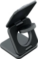 Беспроводное зарядное устройство Magssory Fold Midnight (WCH043m) (для наушников, для смартфона, для умных часов, 3 в 1 для Samsung, с магнитами)