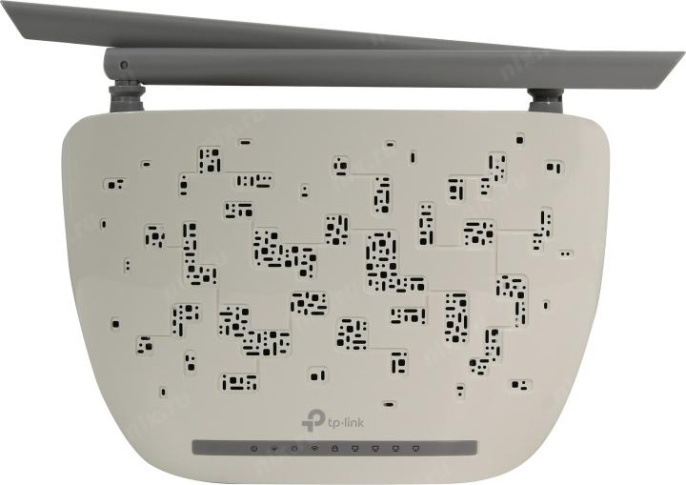 Wi-Fi роутер TP-LINK TD-W8961N,  Wi-Fi 4,  N300,  2.4ГГц, 4 LAN,  ADSL2+, белый