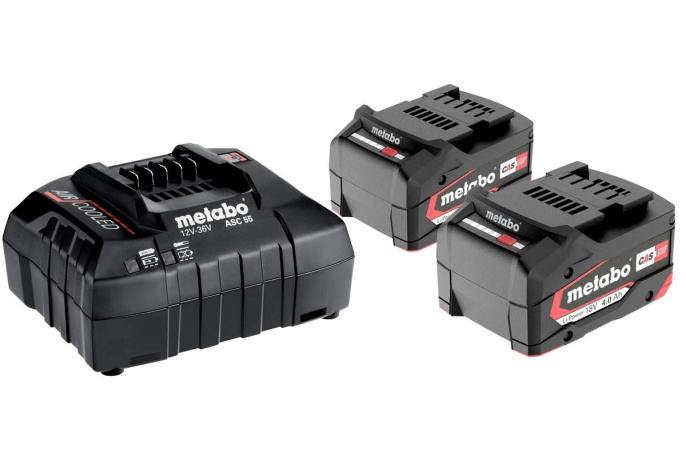 Батарея аккумуляторная METABO Basic Set 4.0 (625027000), 18В, 4Ач, Li-Ion, ЗУ в комплекте [685050000]