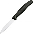 Нож кухонный Victorinox Swiss Classic, для овощей, 80мм, заточка прямая, стальной, черный [6.7403]