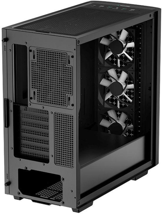 Корпус Deepcool CK560 черный без БП ATX 3x120mm 4x140mm 2xUSB3.0 audio bott PSU (R-CK560-BKAAE4-G-1)
