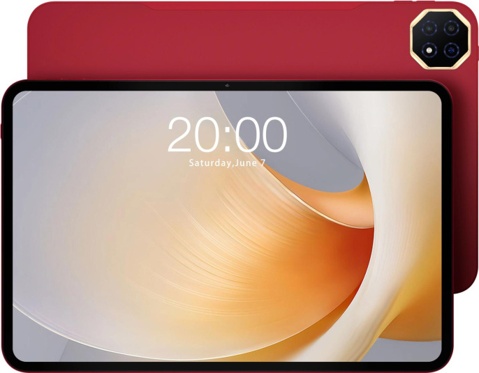 Планшет Teclast T65Plus G99 2.2 8C RAM8Gb ROM128Gb 13.4" IPS 1920x1200 4G Android 15 красный 13Mpix 8Mpix BT WiFi microSD 1Tb 10000mAh 32hr (24969997)