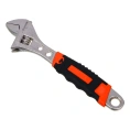 Разводной ключ ЕРМАК 250мм с обрезиненной ручкой 655-092