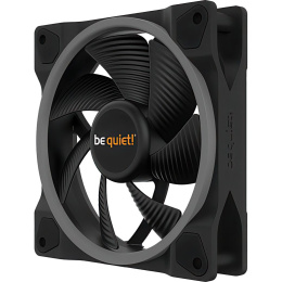 Кулер для корпуса Case Cooler be quiet! LIGHT WINGS 120mm PWM 120x120x25mm, 4-pin PWM, ARGB, 41.5CFM, 20.6dBA, 1700RPM, Black BL072