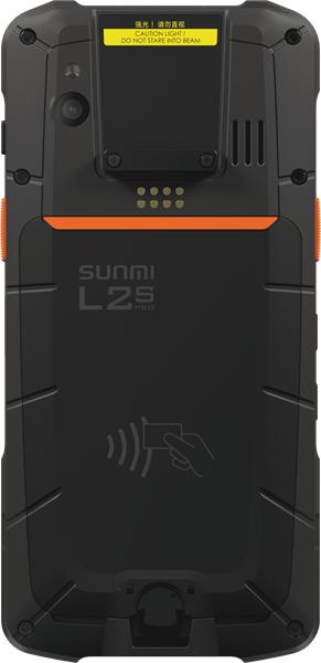 Терминал сбора данных SUNMI L2s PRO Model T8920 Android 12, 4GB+64GB, 4G, 13MP rear+2MP front cameras, Sunmi 1101 2D Scanner, GMS-EDLA-GL, WiFi, NFC, IP68, 9V2A EU Adapter (P09064046)